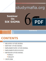 Mba Six Sigma