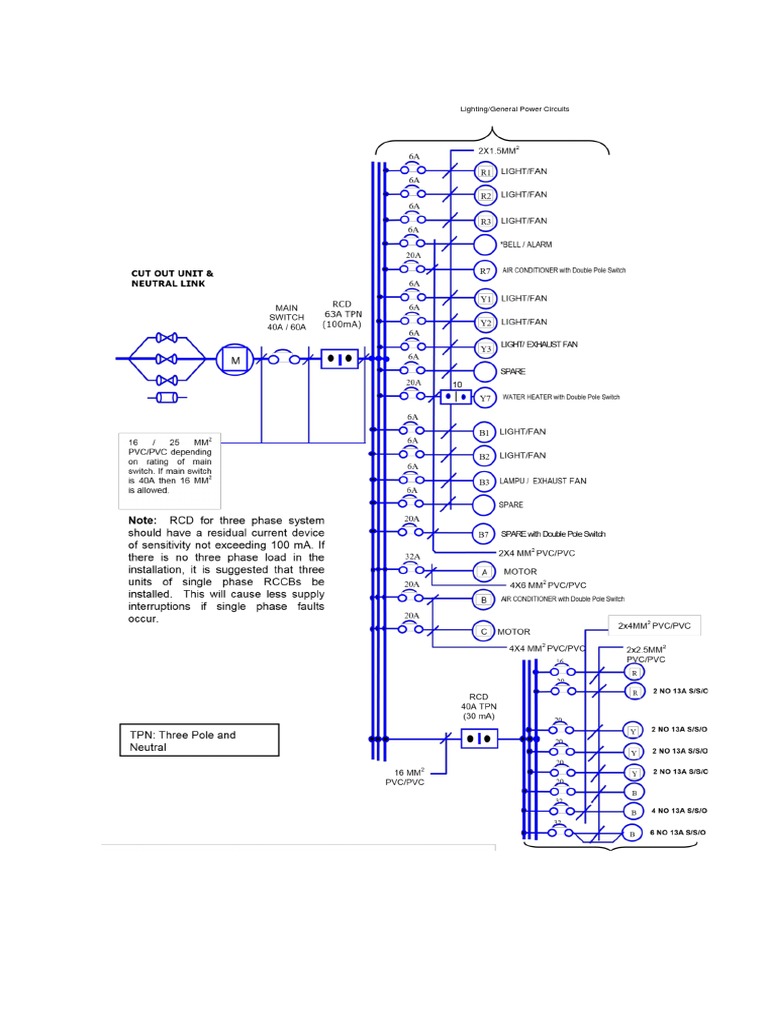 Lighting & Power Circuit Guide | PDF | Technology & Engineering