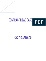 Contractilidad. Ciclo Cardiaco-1