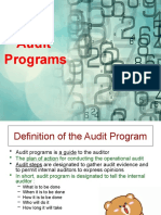 Audit Program