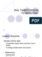 Timber Design - Note PDF