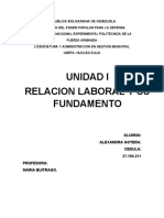 Legislacion Laboral y Seguridad Social. Trabajo Alexandra Gotera