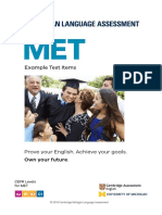 MET Example Items A4 PDF