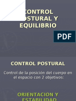 Control Postural y Equilibrio