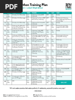 Hansons Advanced Marathon Plan | PDF | Athletic Sports | Racing