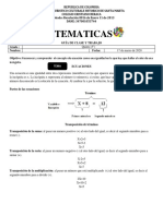 Guia de Clase y Trabajo de Matematicas Quinto PDF