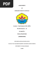 Introduction To Syntax (Sebrina Hendri Zahir)