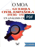 La Guerra Civil Espanola 19361939 - Pio Moa