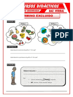 Los Terminos Excluidos para Primero de Secundaria PDF