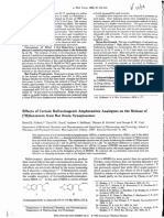 The effects of certain hallucinogenic amphetamine analogues on serotonin release