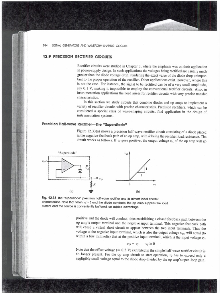 Precision Rectifier PDF PDF