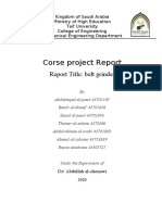 Corse Project Report: Report Title: Belt Grinder
