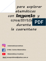 Matemáticas Re Creativas para Compartir PDF