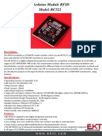Model: RC522 Arduino Module RFID: WWW - Ekt WWW - Ekt