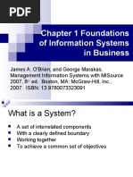 Chapter 1 Foundations of Information Systems in Business