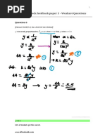 Year 11 Mock Feedback Paper 3 - Weakest Questions: (Edexcel GCSE (9-1) Nov 2018 3H Q14 Edited) y X y 44 X A Find y X 2 A