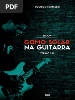 Como solar na guitarra