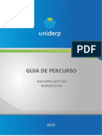 Guia de Percurso Biomedicina Uniderp