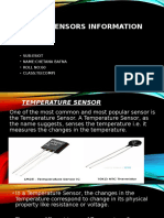Sensors Information: - Sub:Esiot - Name:Chetana Bafna - ROLL NO:60 - Class:Te (Comp)