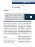 Accuracy and reproducibility of 3-dimensional digital model measurements