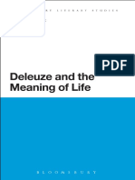 (Bloomsbury Studies in Continental Philosophy) Claire Colebrook - Deleuze and The Meaning of Life-Bloomsbury Academic (2010)