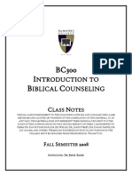BC300 Course Notes
