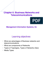 Chapter 6: Business Networks and Telecommunications: Management Information Systems, Oz