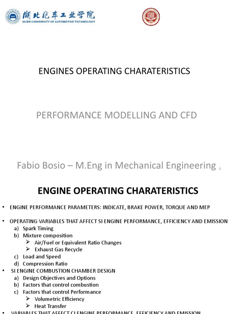 Engine Performance and Operating Variables | PDF | Diesel Engine | Engines