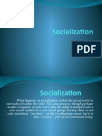 Socialization Stages and Agencies