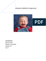 Traumatismele Dintilor Temporari PDF