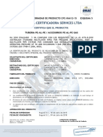 Certificado Pe Al Pei&e PDF