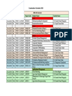 Examination Schedule 2020-4th Sem PDF