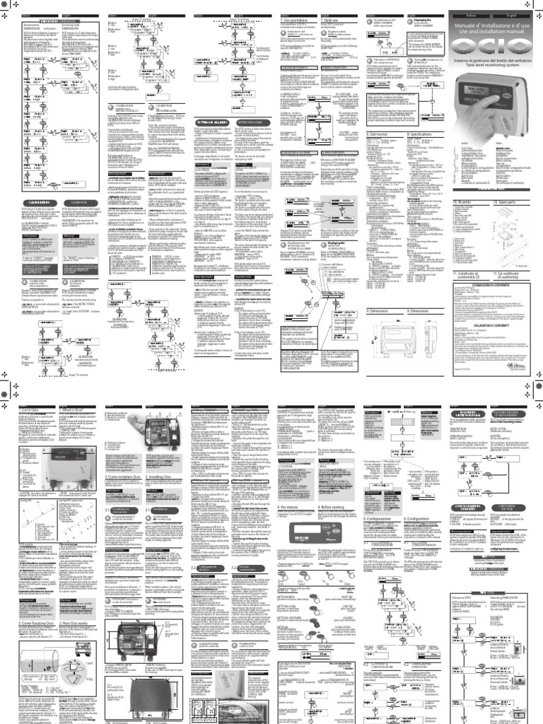 OCIO Instruction Manual PDF | PDF