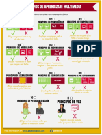 Infografia 11 Principios de Aprendizaje Multimedia