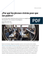 ¿Por qué los jóvenes vivirán peor que sus padres? | Economía | EL PAÍS