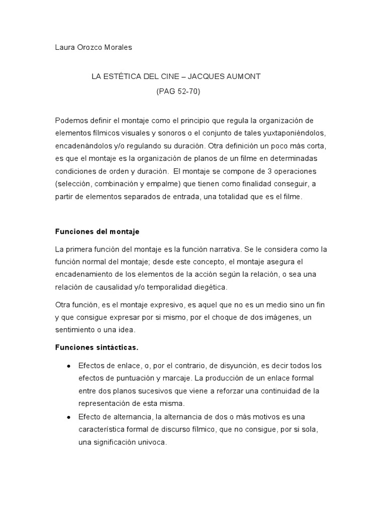 concepto-y-funciones-del-montaje-f-lmico-pdf-ritmo-funci-n
