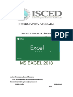 Fasciculo EXCEL 2013 PDF