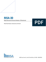 Risa-3D: Rapid Interactive Structural Analysis-3 Dimensional