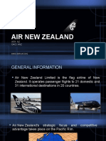 Air New Zealand: Iata: NZ Oaci: Anz