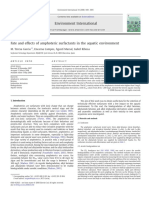 Fate and Effects of Amphoteric Surfactants in The Aquatic