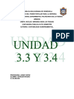 Unidad 3.3 y 3.4