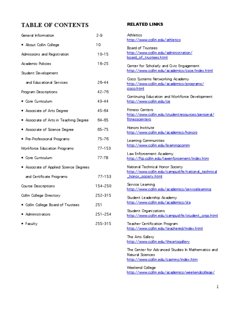 2010 2011catalog | PDF | University And College Admission | Course Credit