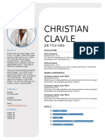 Christian Clavle: Job Title Here