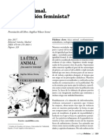 La Ética Animal: Una Cuestión Feminista