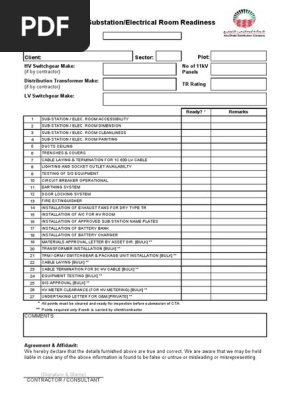 PreCheck List