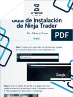 Guia de Instalacion de Ninja Trader