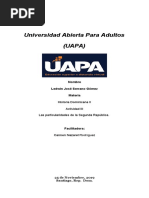 Actividad 3 Historia Dominicana II