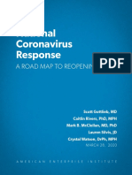 National Coronavirus Response: A Road Map To Reopening