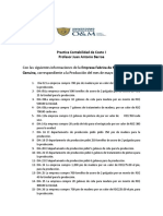 Practica I Contabilidad de Costo II