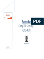 Formation - Admin Securite - CompTIA Security Syo 401 PDF